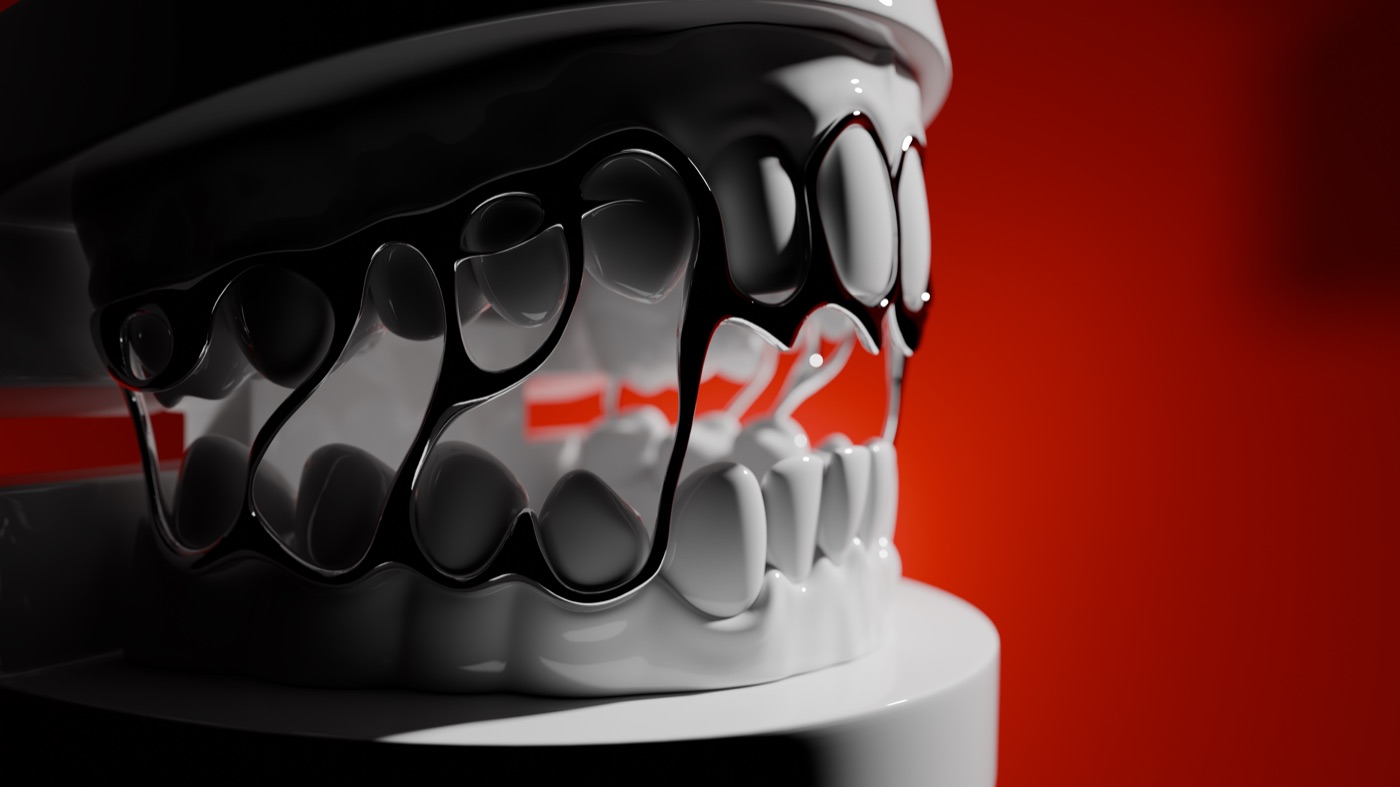 Rendu 3D — grilz métalliques